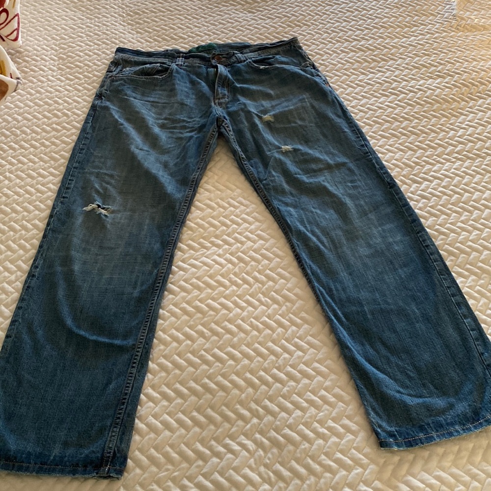 Billabong mens distressed jean
